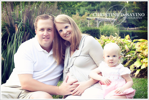 Expecting family in the park - NJ Family Photographer