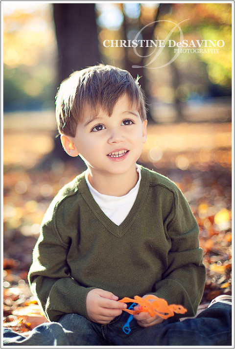 Beautiful boy laughing - NJ Child Photographer