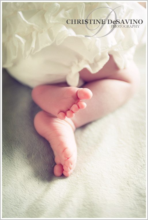 Newborn feet - NJ Newborn Photographer