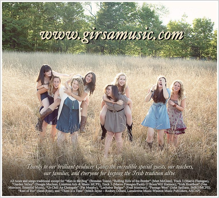 Girsa ~ A Sweeter Place Album inside cover  - NY/NJ Band Photographer 