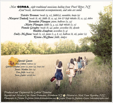 Girsa ~ A Sweeter Place Album inside cover 2  - NY/NJ Band Photographer