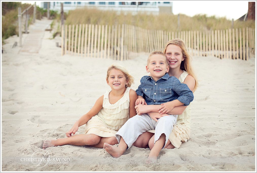 Adorable children on beach - NJ Beach Photographer