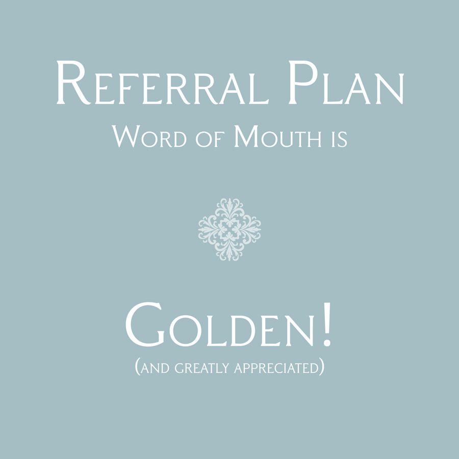 Christine Desavino Photography Referral Program